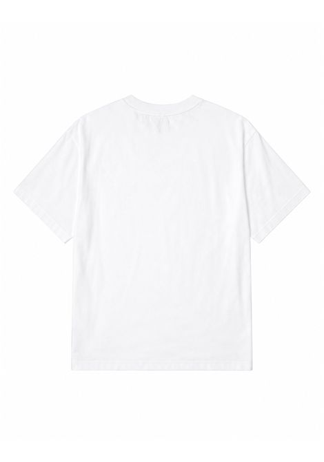 T-shirt con ricamo EVISU | 2EAHTM5TS1183OFF WHITE